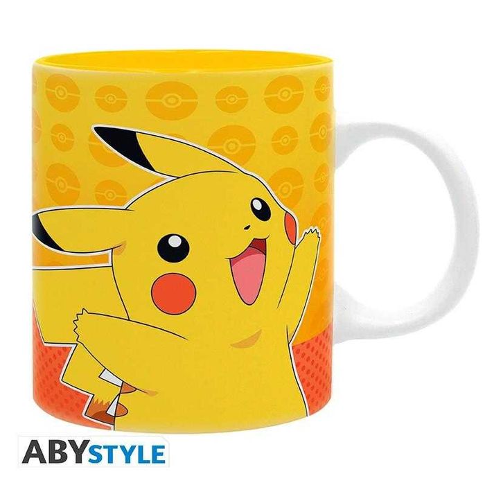 Zestaw Prezentowy POKEMON PIKACHU Notatnik A5 Kubek 320ML Pocztówki