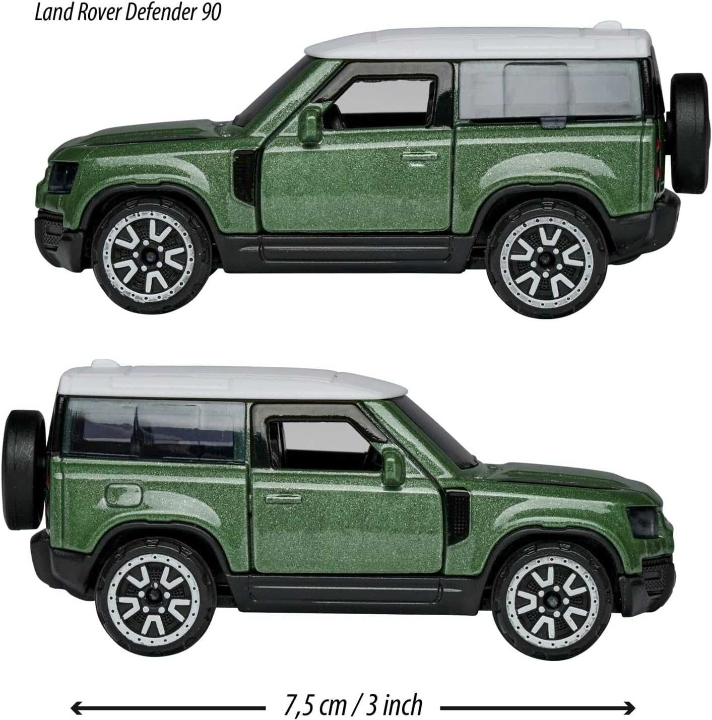 samochodzik zabawkowy Land Rover Defender 90 Majorette