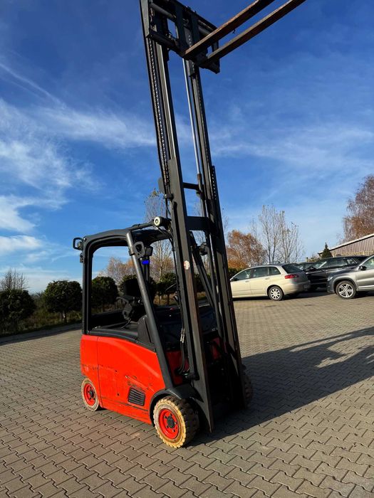 wózek widłowy elektryczny LINDE E16PH przesuw pozycjoner wideł 2011rok