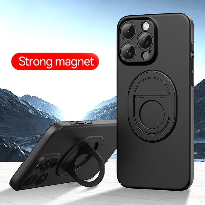 Tel Protect Magnetic Elipse Case Do Iphone 15 Pro Max Czarny