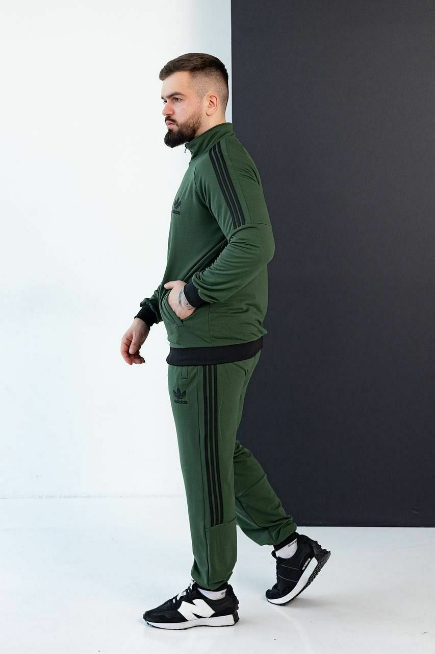 Adidas Адідас без капюшона чоловічий спортивний костюм літній S-2XL