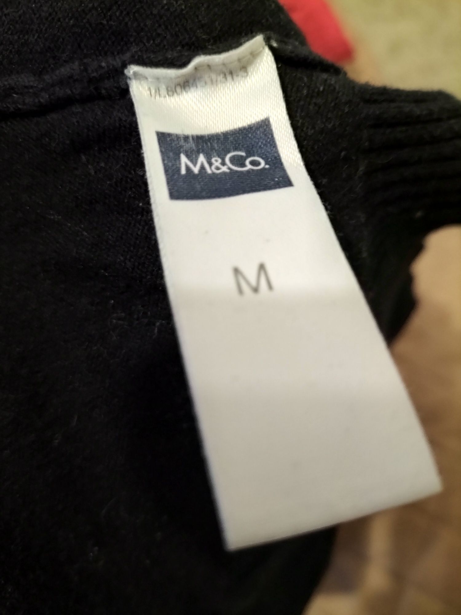 Sweter czarny M&Co rozmiar M