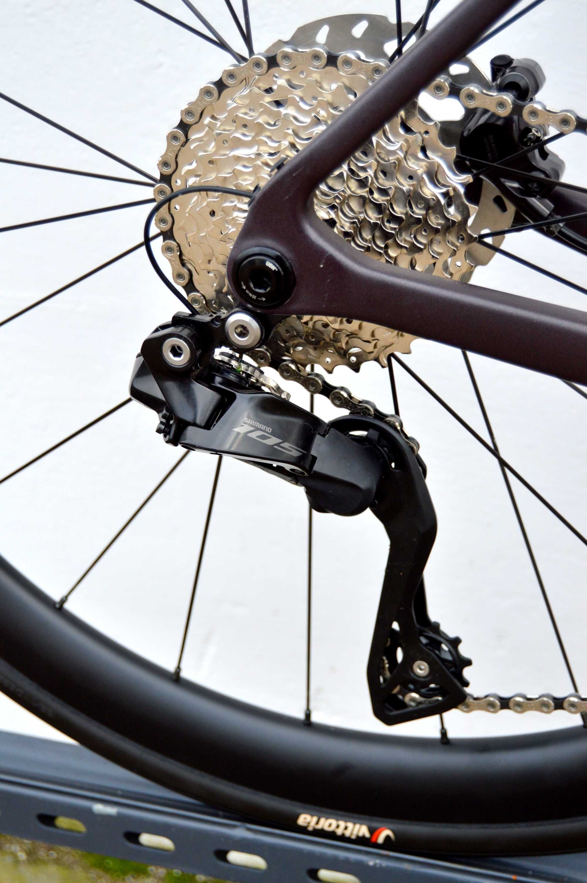 FV23 Przebieg 10km RIDLEY GRIFN RS DISC Carbon M 105 Di2 gravel szosa