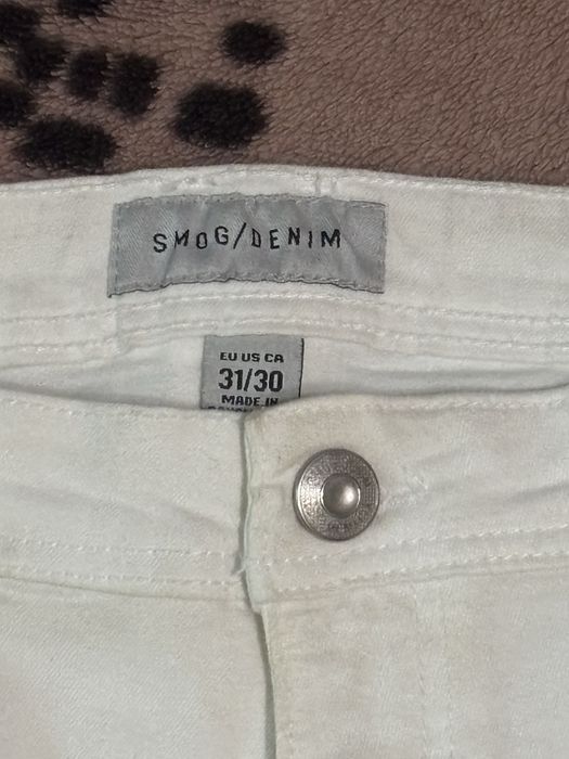 slim fit штаны белые