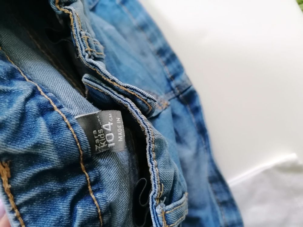 Komplet 104 jak Nowy polo Mayoral spódniczka jeans Zara