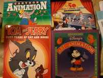 Lote de livros de animação e desenho Disney e outros