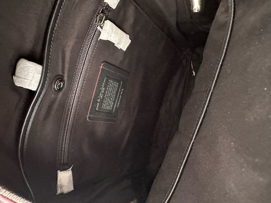 COACH Metropolitan Backpack Чоловічий шкіряний рюкзак мужской подарок