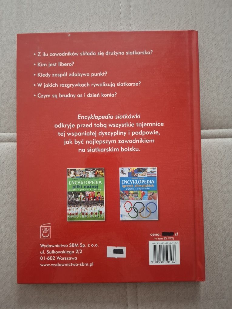 Książka encyklopedia siatkowki