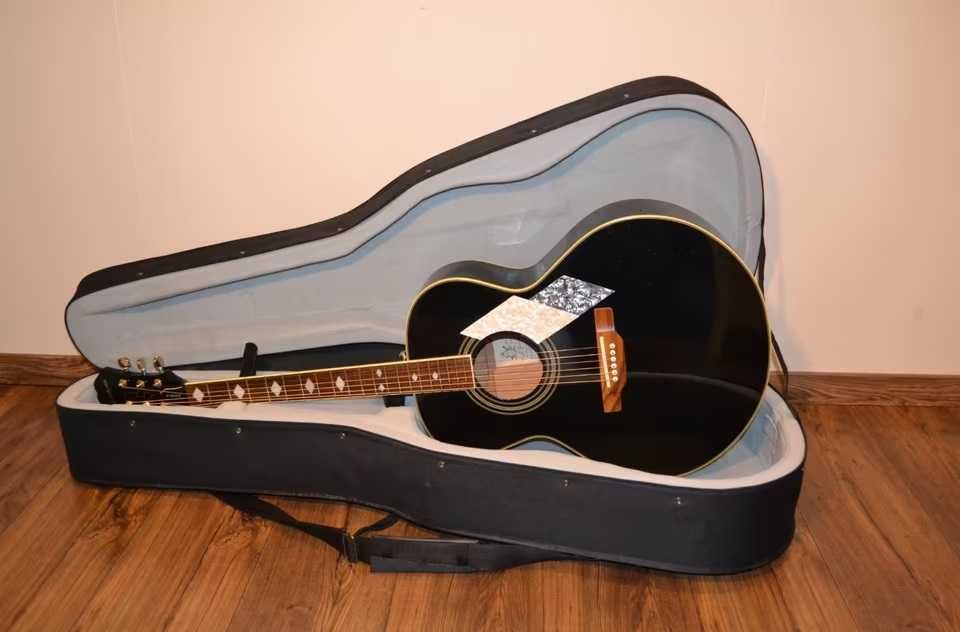 Gitara akustyczna Epiphone SQ w świetnym stanie z futerałem