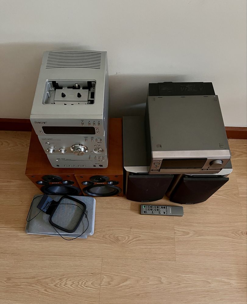 2x aparelhagens Sony - Para peças