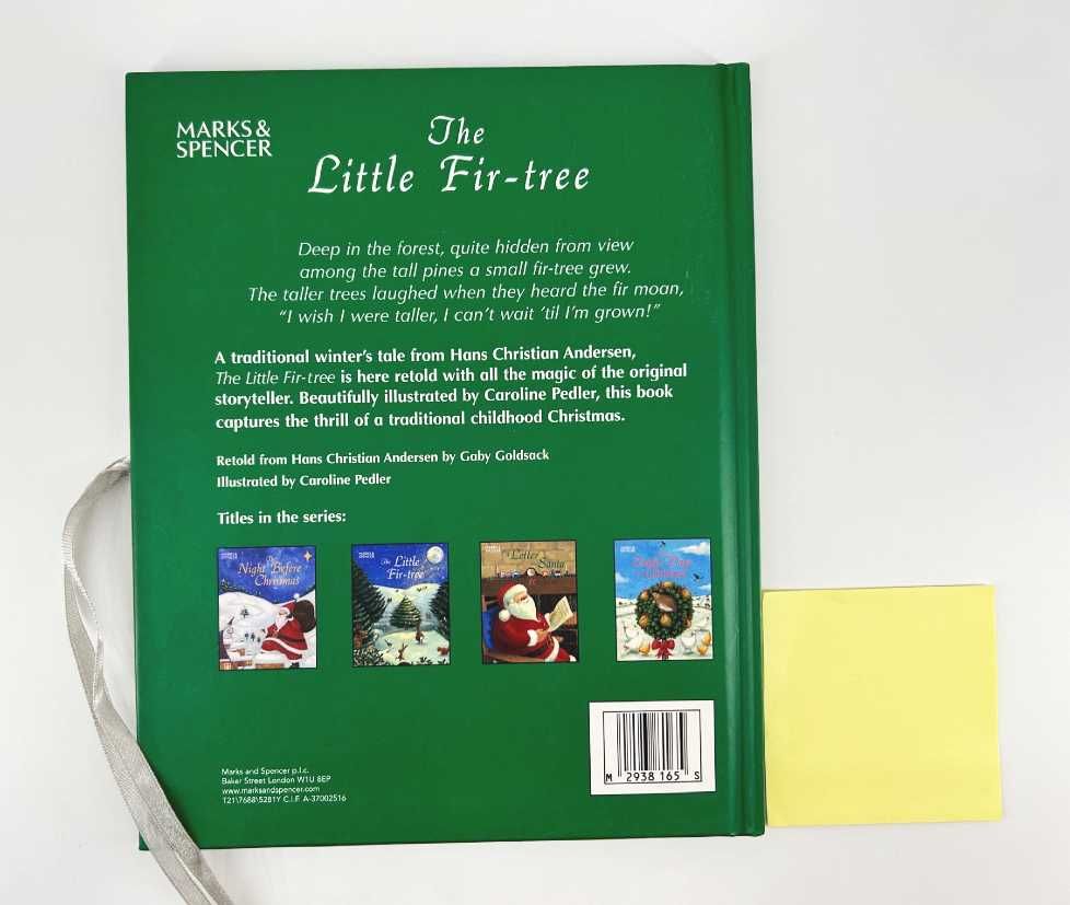 The Little Fir- tree książka zimowa po angielsku dla dzieci