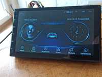 Radio android 2 din 7", 1/16gb, ramka, usb,antena gps,używane,sprawne