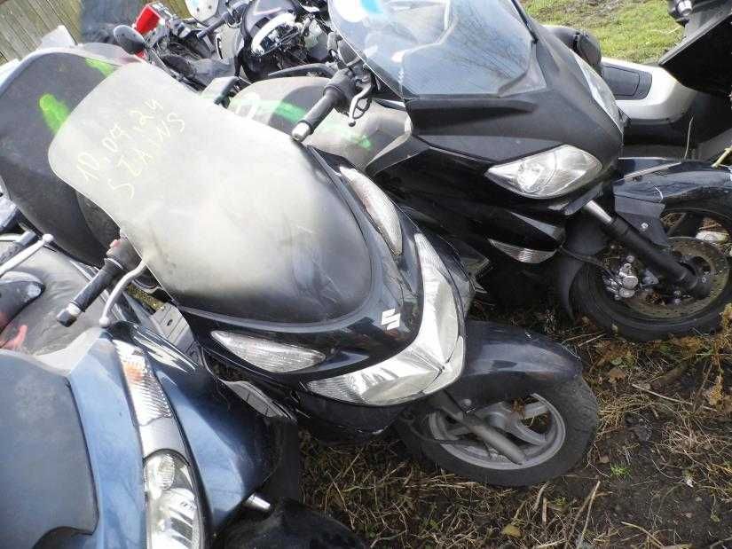 SUZUKI BURGMAN 125 K5 00-06 czesci silnik gaźnik wariator sprzęgło