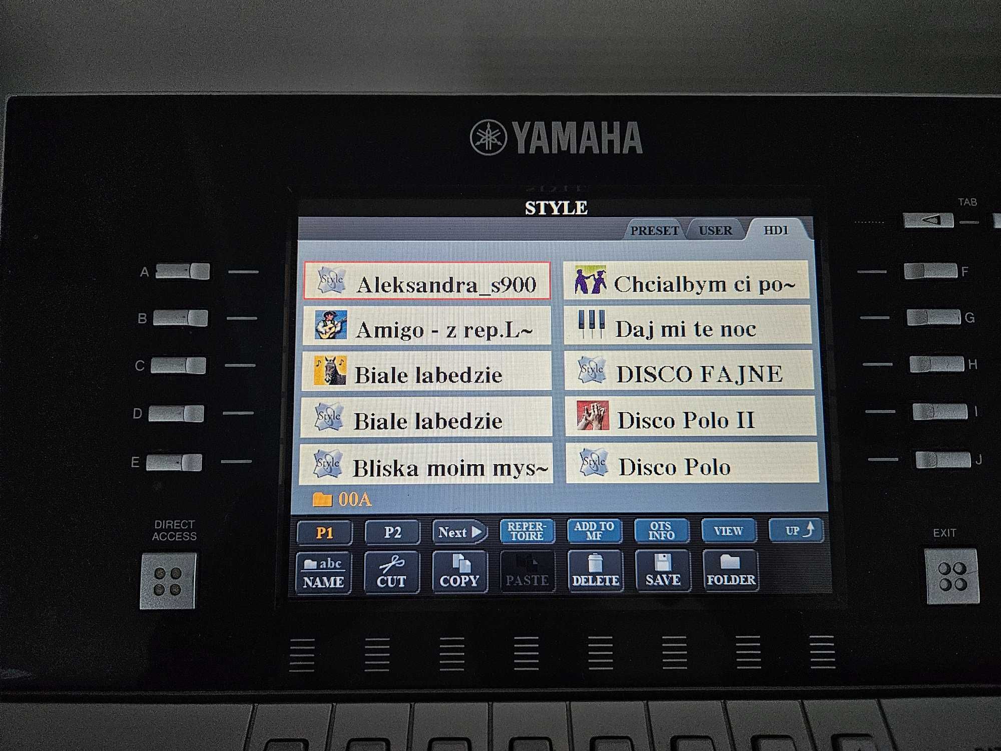 Yamaha TYROS 4 zestaw