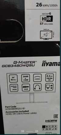 IIyama G-MASTER GCB3480WQSU Stan Idealny !!