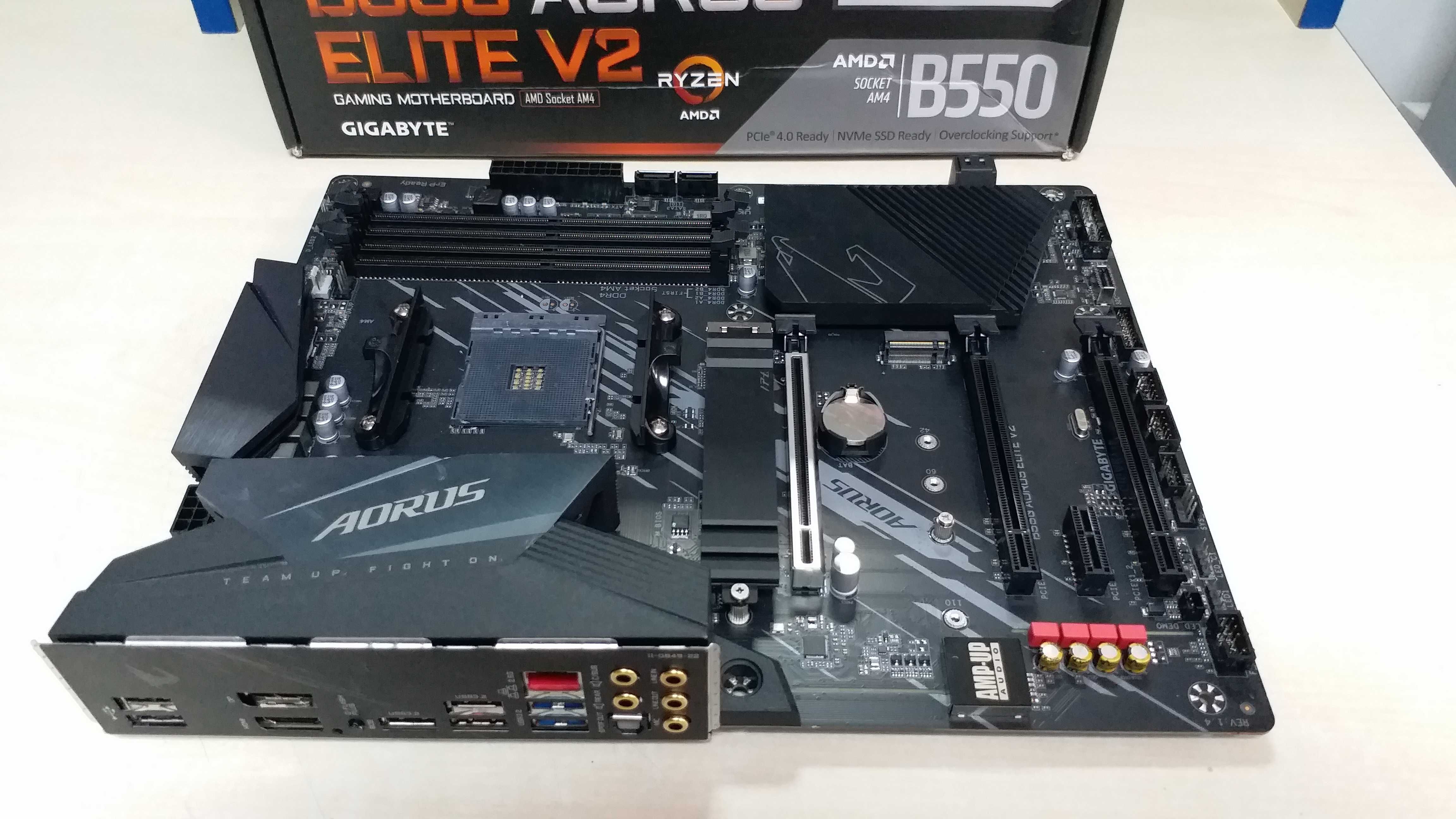 Плата Gigabyte  B550 AORUS Elite V2  AM4