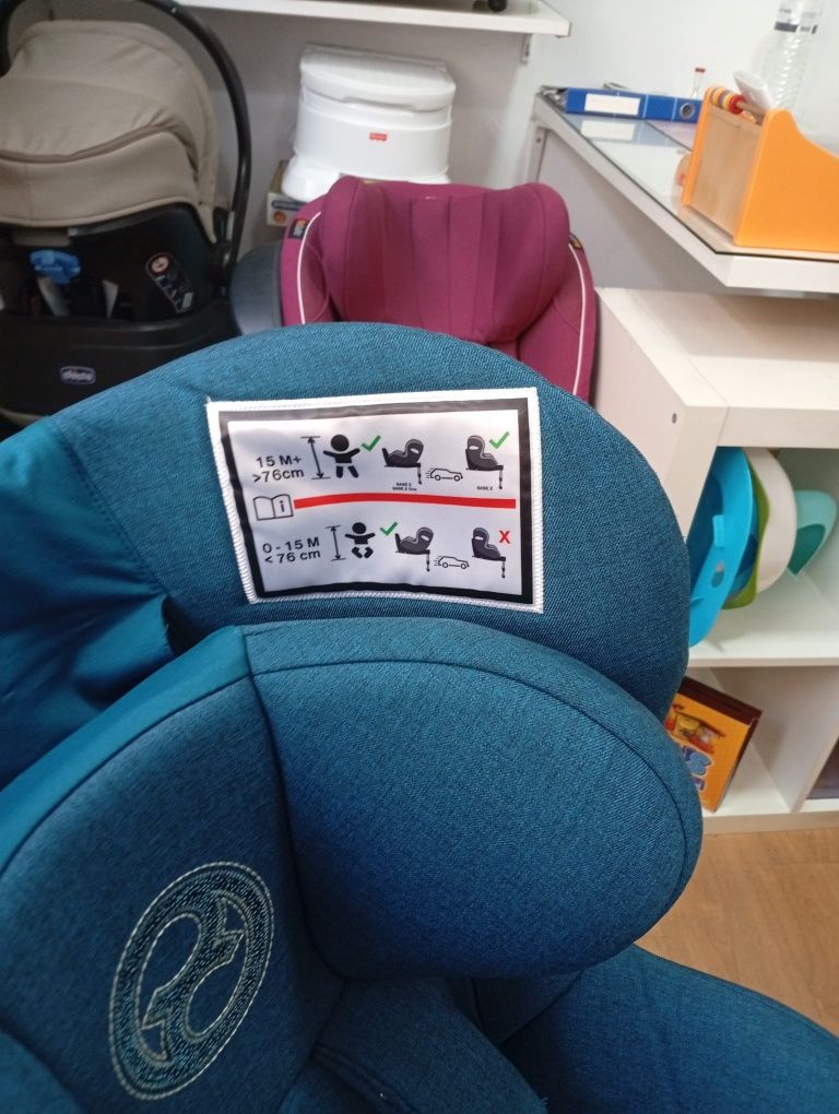 Cadeira auto Sirona Z Cybex