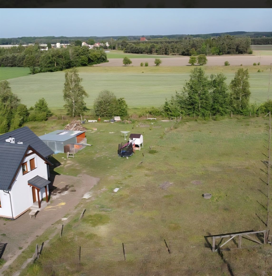 Działka budowlana okazja!! Lipa - 12km od Obornik 1434m /