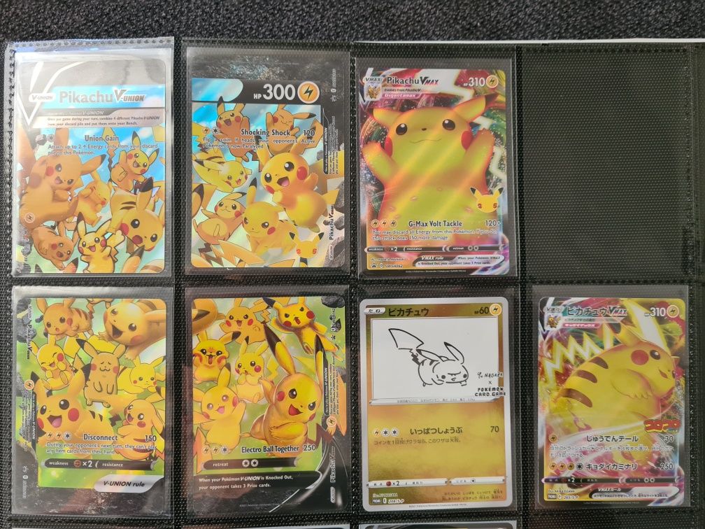 Coleção Pikachu Raros - Cartas Pokemon