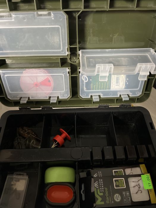 Zestaw do method feeder+ skrzynka mikado +przynety