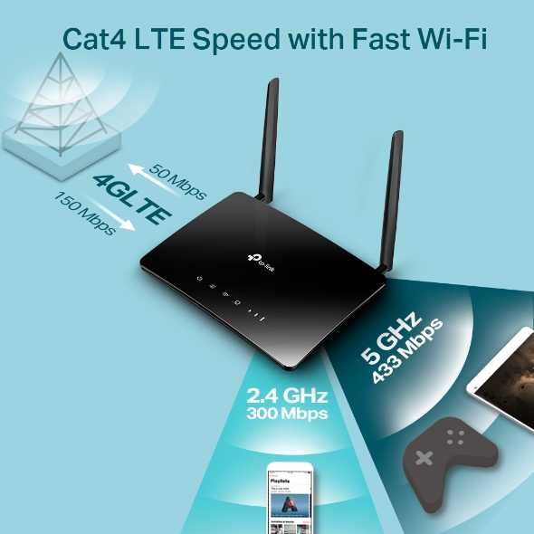 Router TP-Link Archer MR200 Na Kartę SIM bez SIMLOCKA