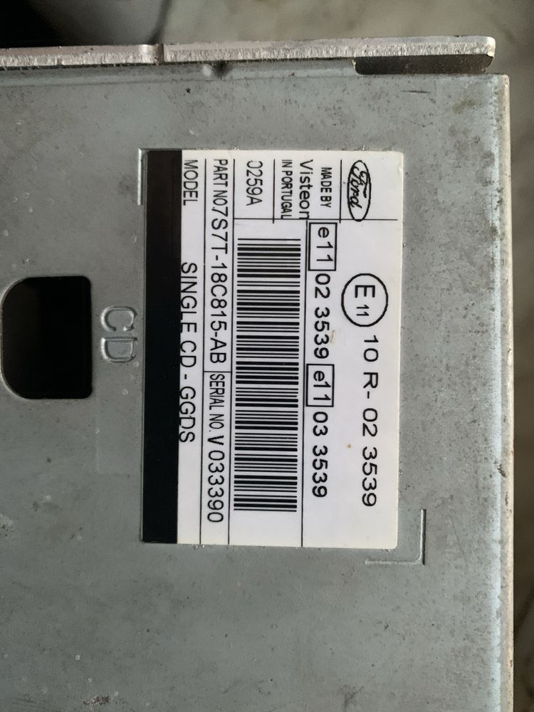 Radio do ford focus mk2