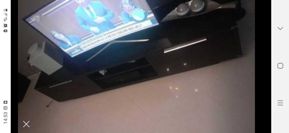 Moveis de tv e aparador em wengue