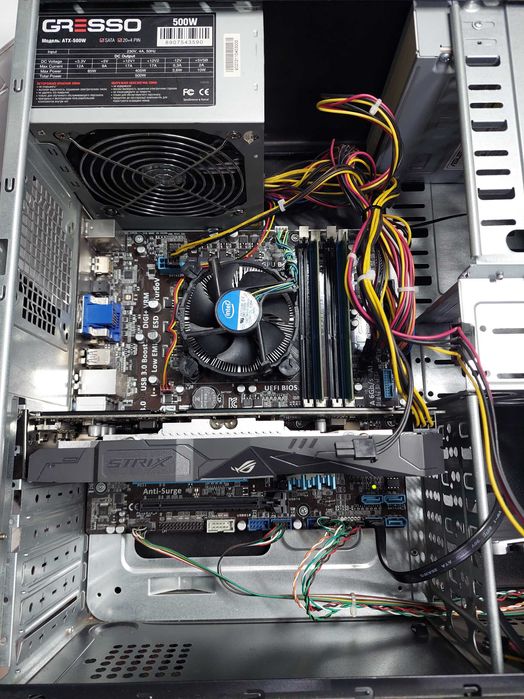 Ігровий ПК i7 3770 4 ядра GTX1050Ti 4Gb, 16Gb, SSD 500Gb, налаштований