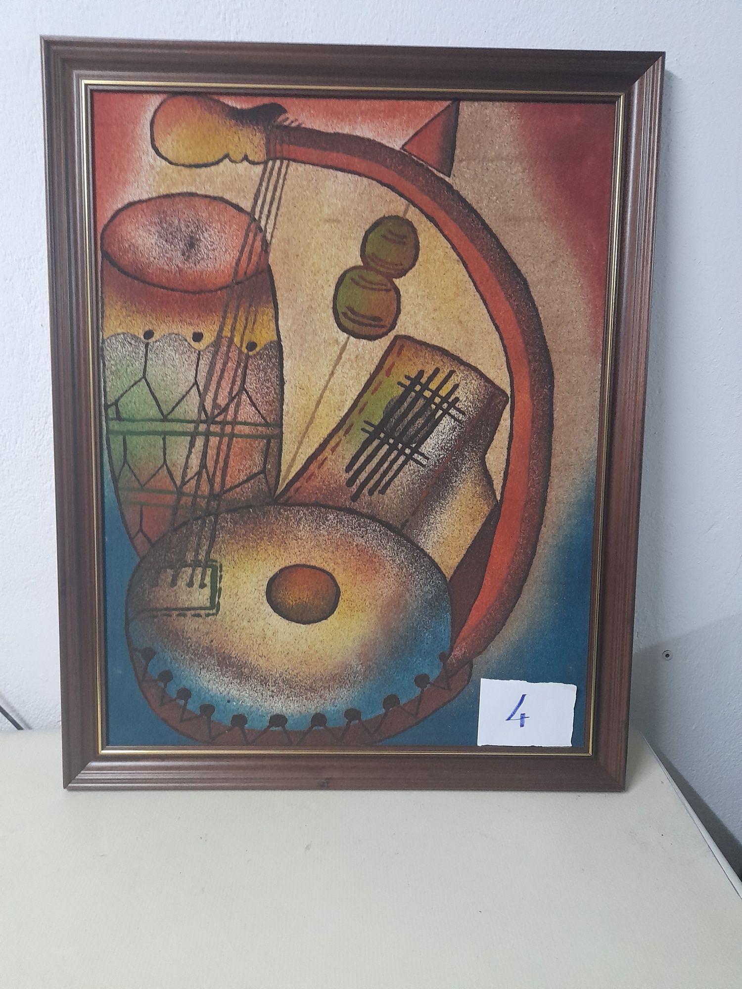 Quadros em tela pintados à mão