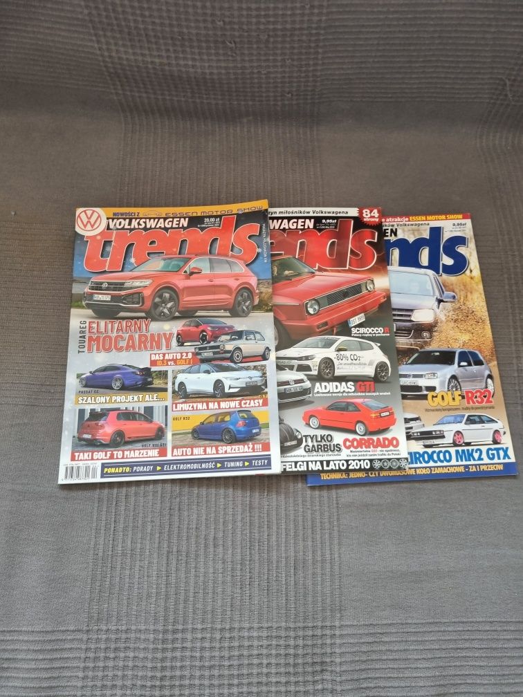 Trends magazyn miłośników  aut VW 3 sztuki