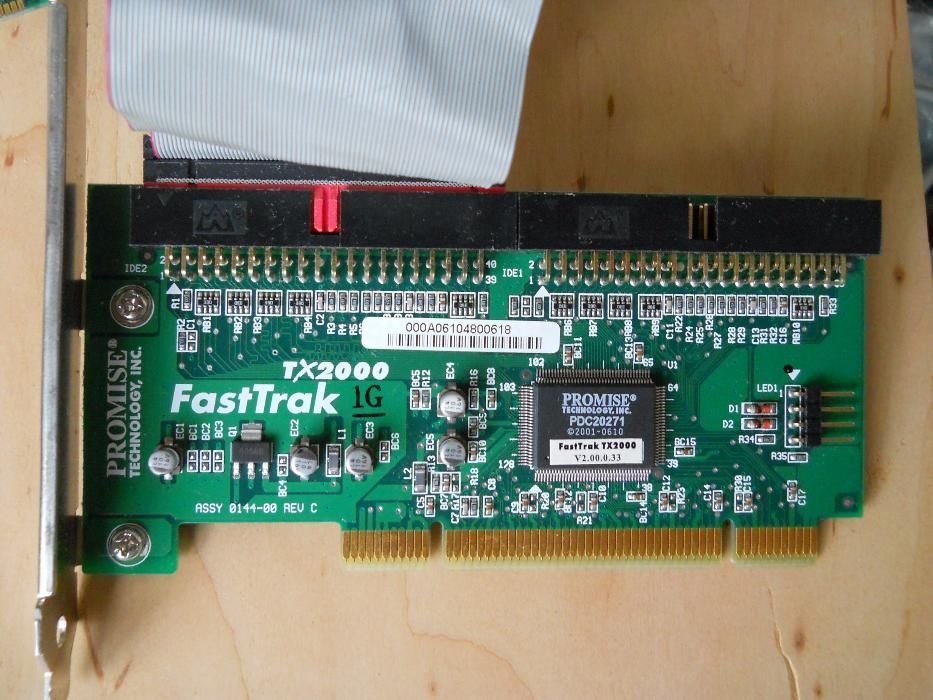 Контроллеры IDE и SCSI дисков FastTrak tx2000 и Tekram DC395u