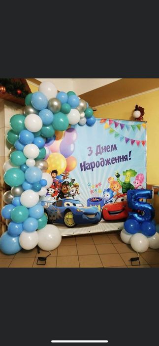 Оренда банера та каркасу, день народження, хрестини