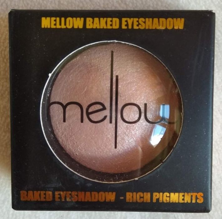 Mellow Cosmetics - Baked Eyeshadow - Peach - NOVO