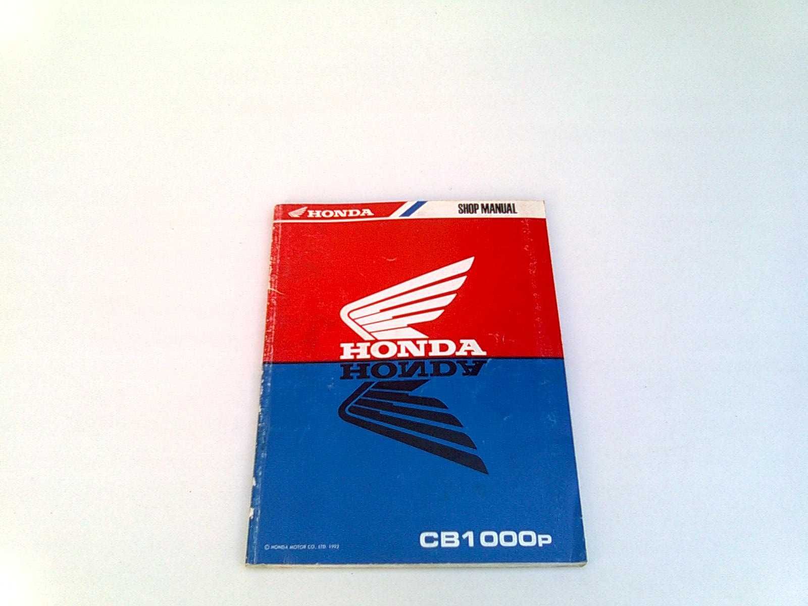 Manual Tecnico Oficial CB 1000P