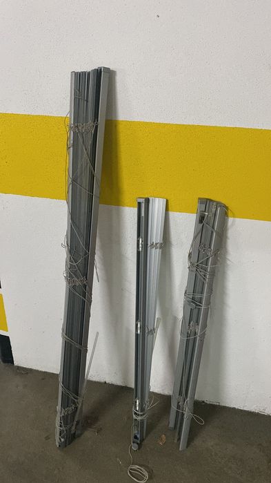 Persianas de interior cor inox