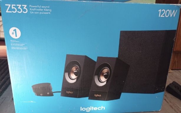 Glośniki komupterowe logitech