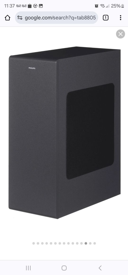 Soundbar +subwoofer philips 3.1