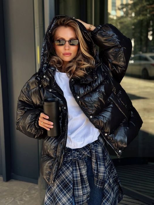 Пуффер Куртка Плащівка Монклер Хіт сезону