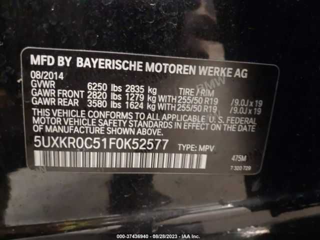 BMW X5 XDrive35i 2015 M Pack