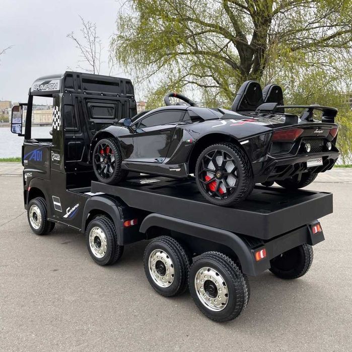 TIR SCANIA R500 24V 4x4 CIĄGNIK Elektryczny Auto Akumulator RC DZIECI