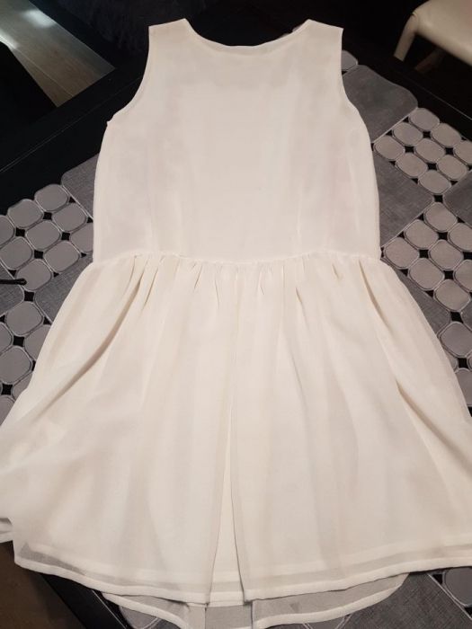Biała sukienka XS/S ZARA NOWA