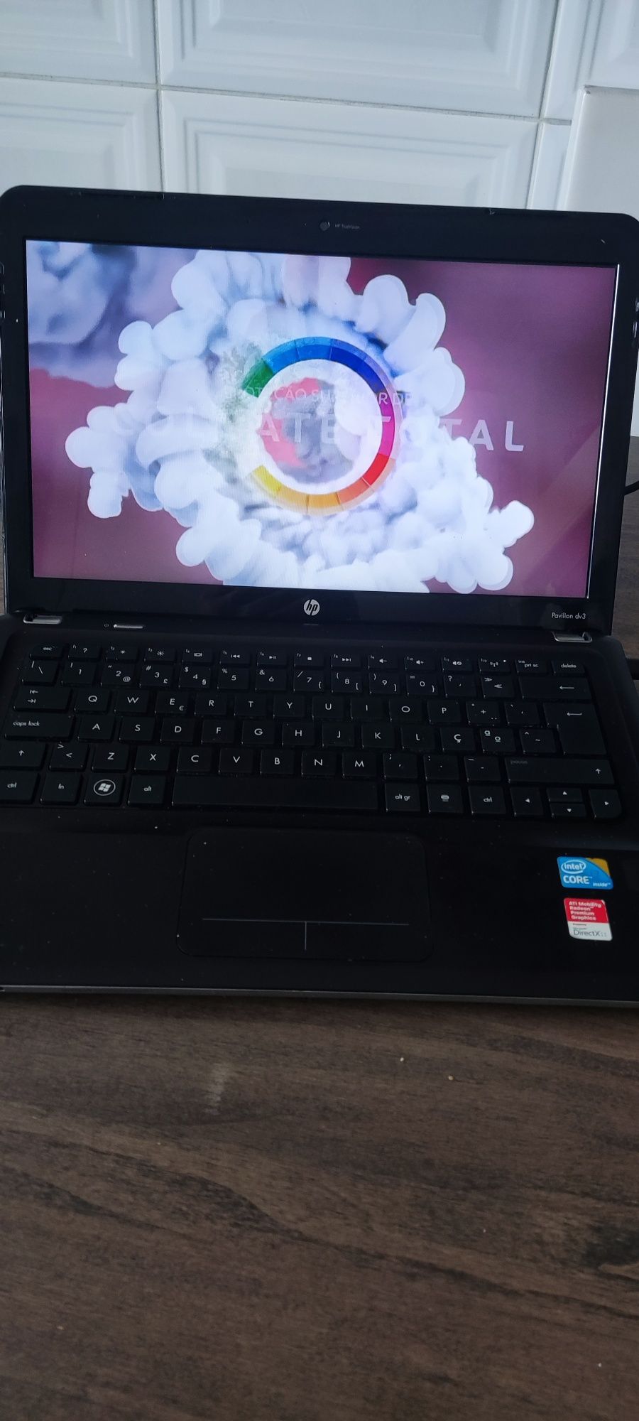 HP i3 model. Pavilion dv3