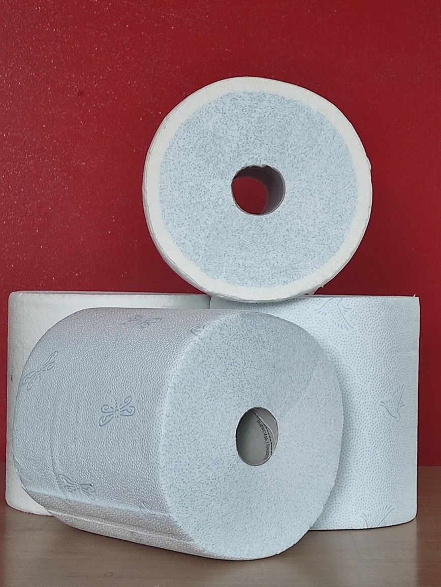 Ręcznik papierowy 1x6 rolek+papier toaletowy 120 rolek (2 GATUNEK)