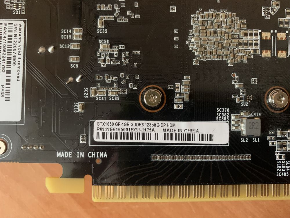 Palit gtx 1650 4gb GDDR6 в дуже гарному стані!
