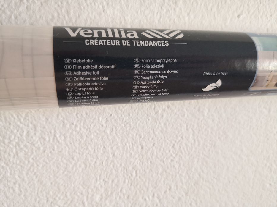 Folia na szybę samoprzylepna Transparent White 210x90 cm