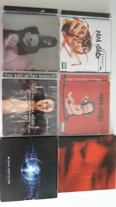 CDs Rock/Metal - várias bandas