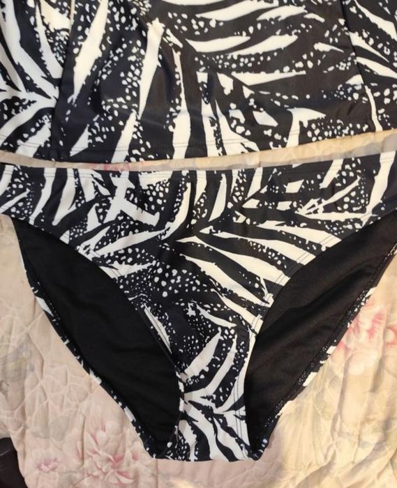 Шикарний стильний купальник танкіні майка та плавки в басейн пляж.