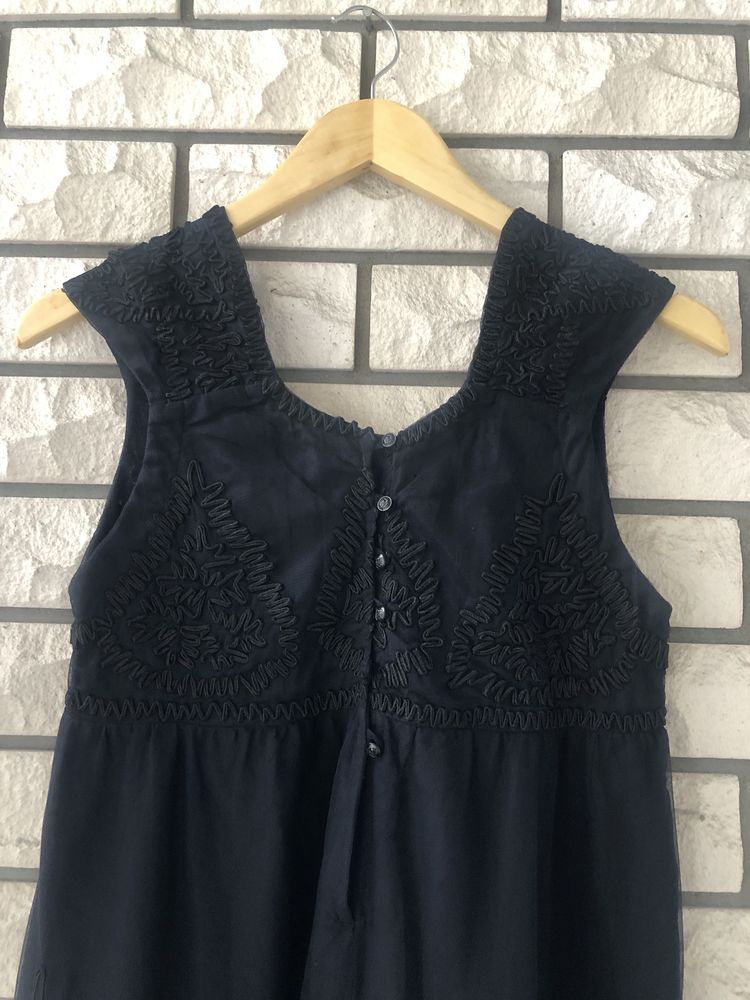 Delikatna sukienka francuska na podszewce The Kooples rozm.S