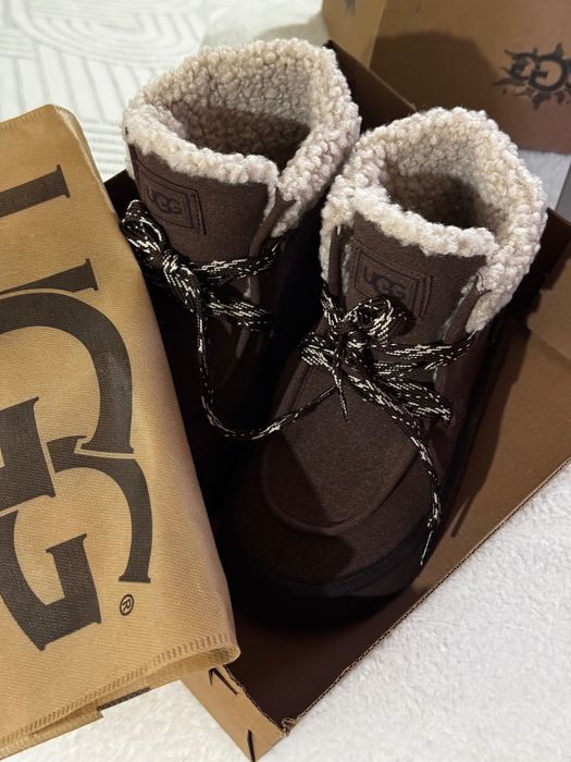 UGG FUNKARRA уггі кросівки-ботинки 36-40 розміри в шоколадному кольорі