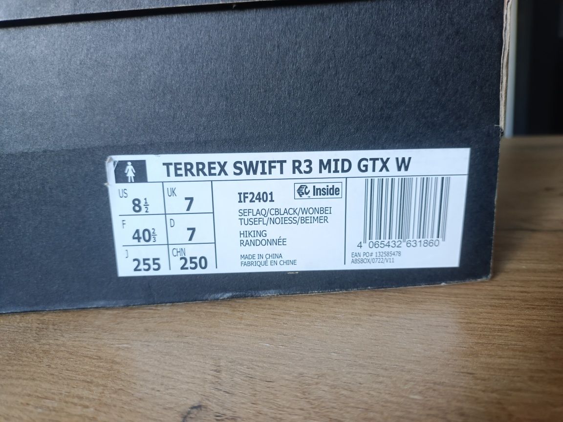 Buty trekkingowe Adidas Terrex Swif R3 Mid GTX W